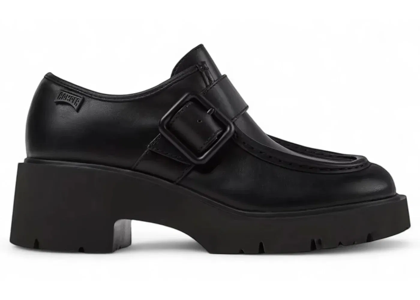 Camper Mila Buckle Loafer Black (Women'S)