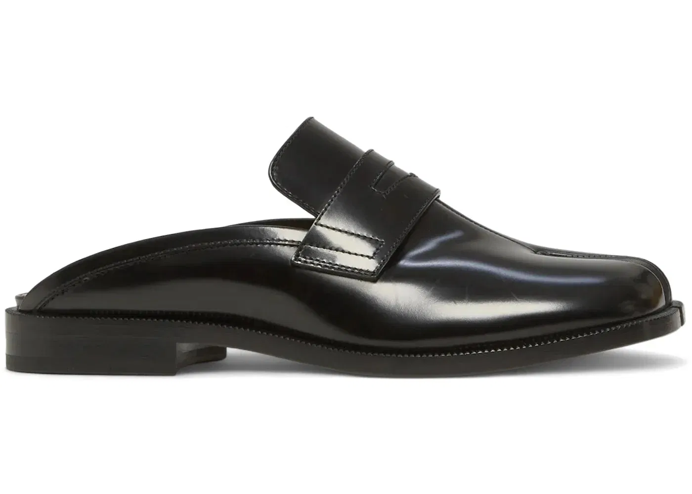 Maison Margiela Tabi City Loafer Open Back Mule Black (Women'S)
