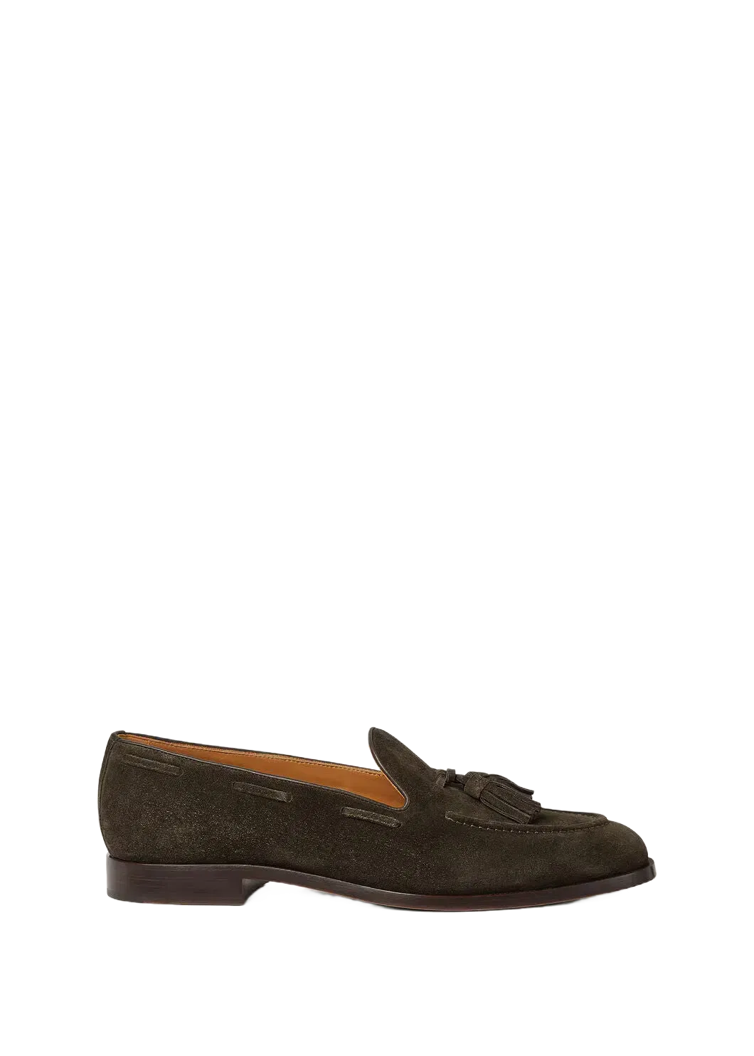 LoroPiana Serge Walk Loafer Black Cabbage