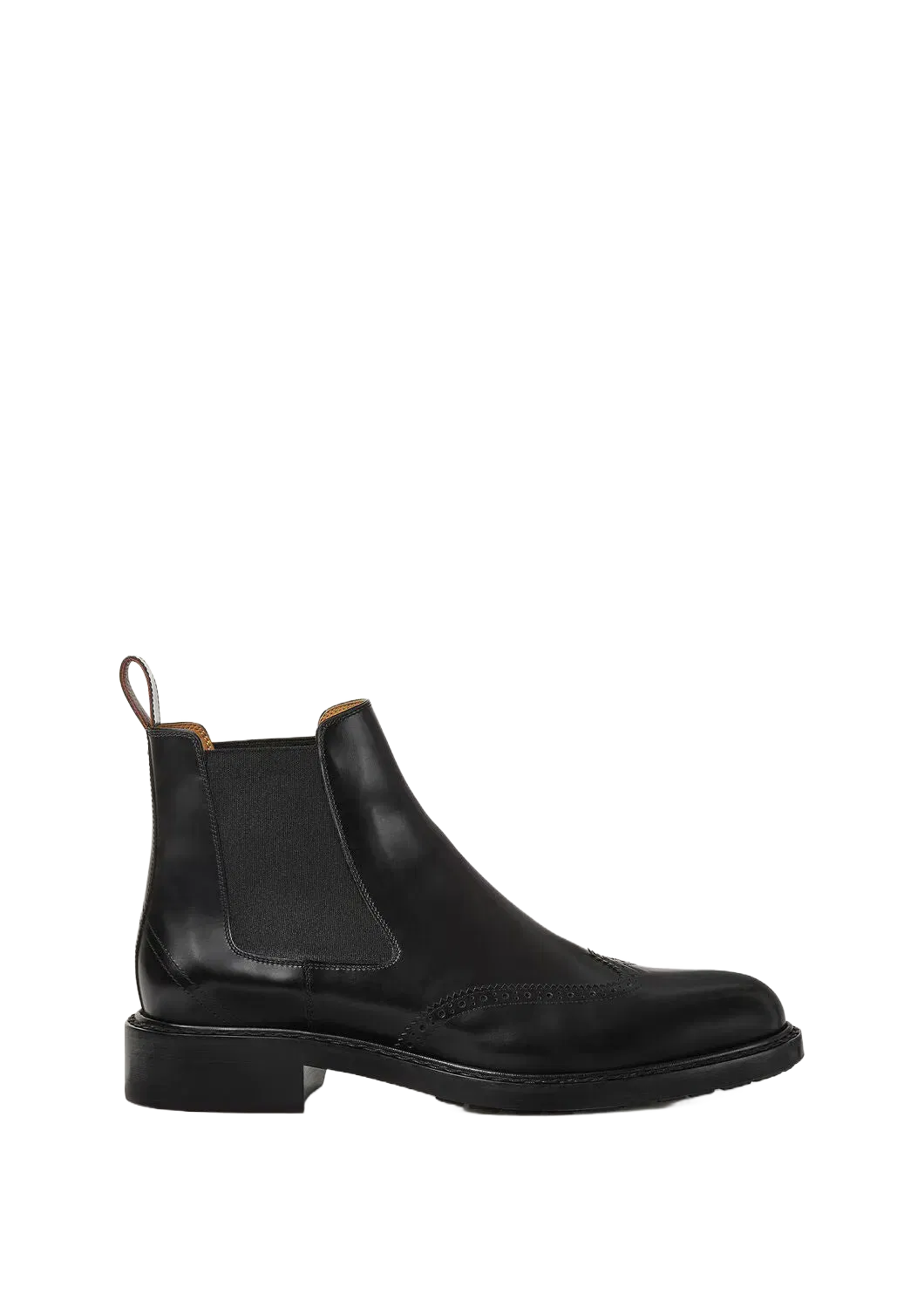 LoroPiana Oliver Walk Chelsea Boot Black