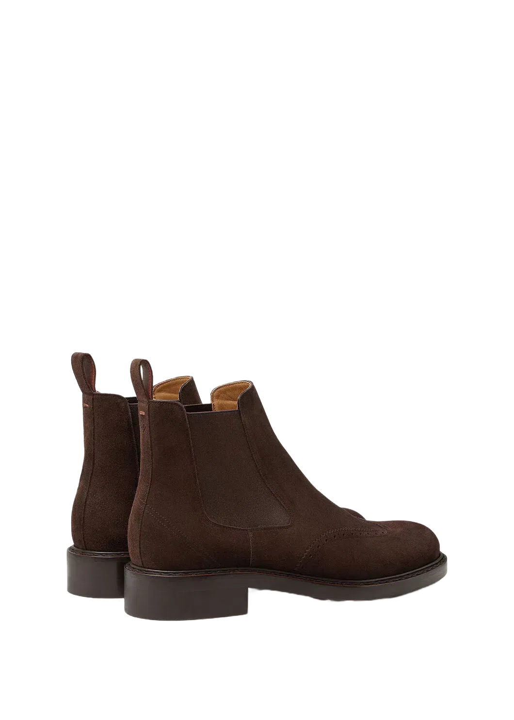 LoroPiana Oliver Walk Chelsea Boot Chocolate