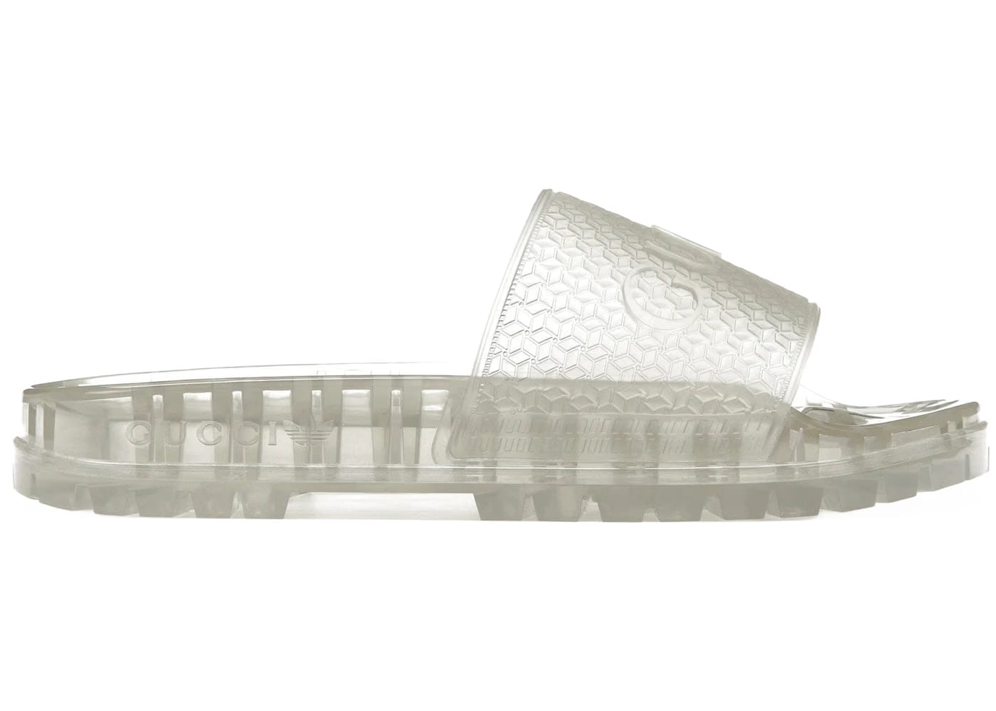 Gucci Persuit Slide x Adidas Clear Rubber