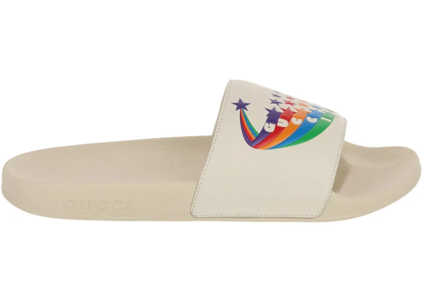 Gucci Slide Rainbow Pursuit Womens