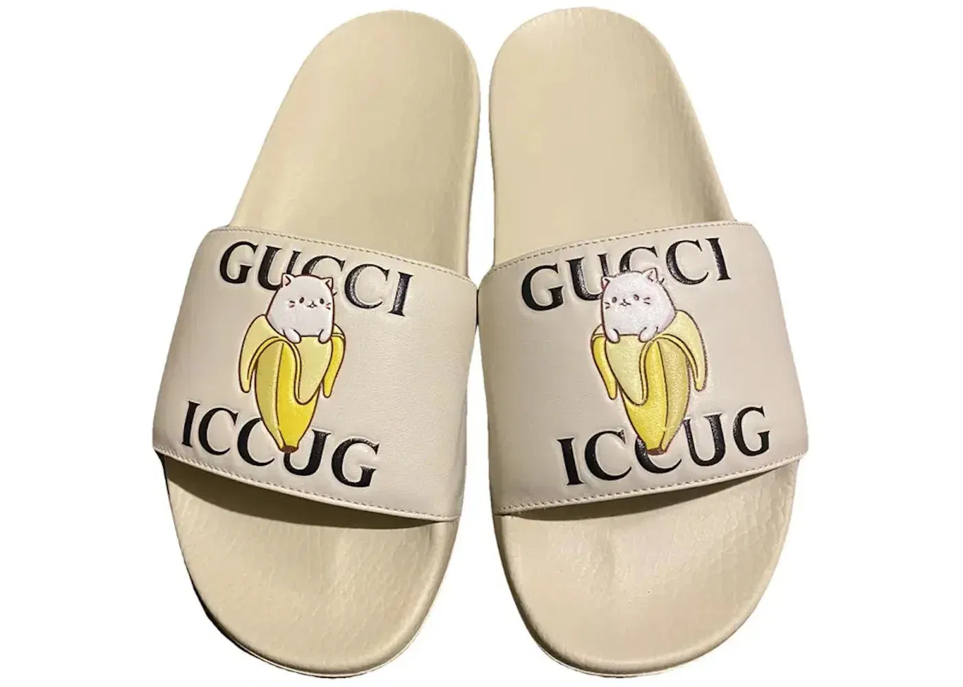 Gucci Slides Kitten Womens