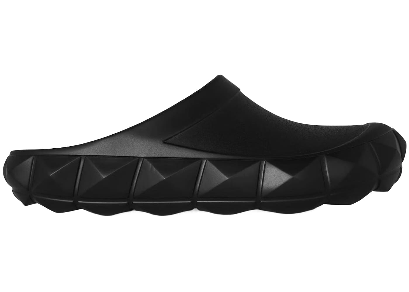 Valentino Garavani Roman Stud Turtle Slides Black