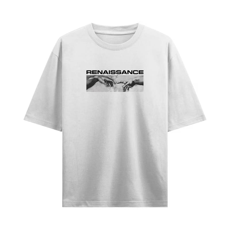Myugen Icarus Ascension Oversized T-Shirt White