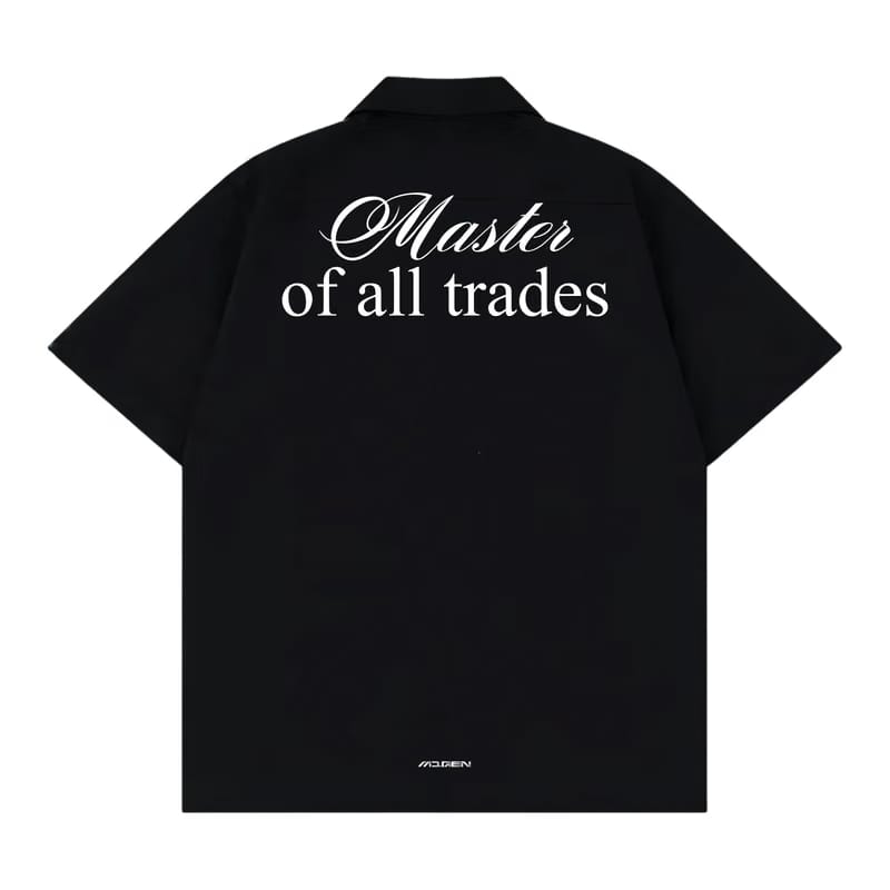 Myugen Master of All Trades Bowling Shirt Black