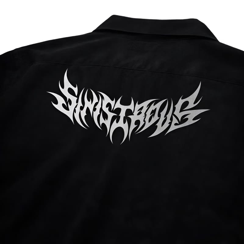 Myugen Phantom Sigil Bowling Shirt Black