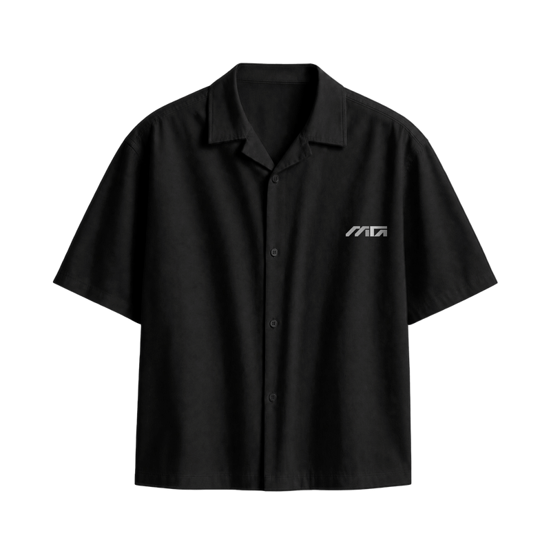 Myugen Phantom Sigil Bowling Shirt Black