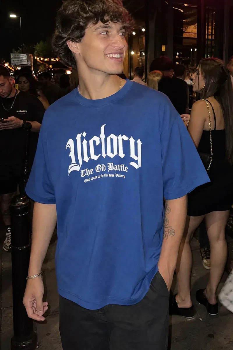 Myugen Victory Legacy Oversized T-Shirt Blue