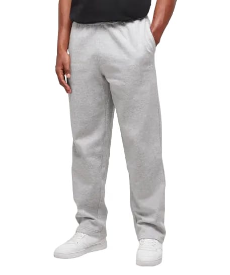 Gymshark Crest Straight Leg Joggers Light Grey Marl