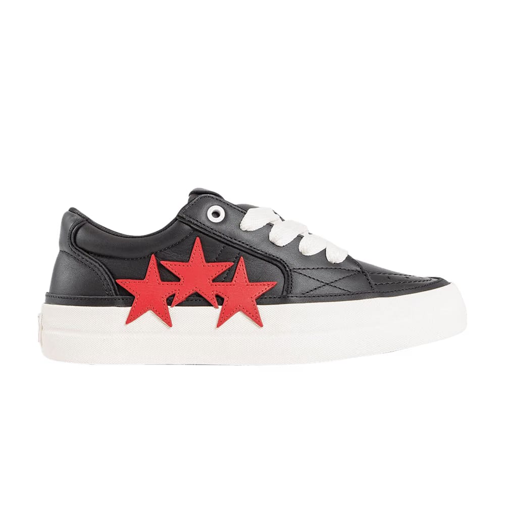 Amiri black and red sunset skate low sneaker