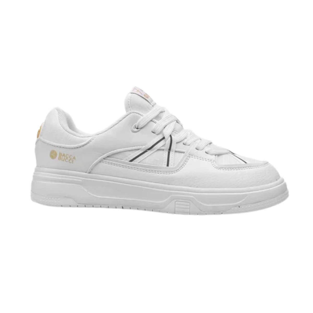 Bacca Bucci Founder Edition LEGACY WHITE Low-Top Wmns Sneakers (Only 99 Pairs)