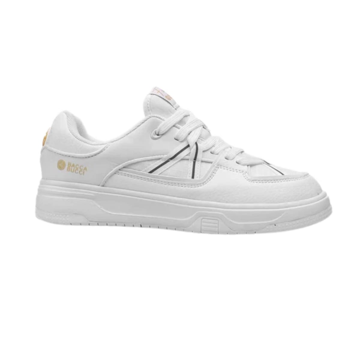 Bacca Bucci Founder Edition LEGACY WHITE Low-Top Men's Sneakers (Only 99 Pairs)