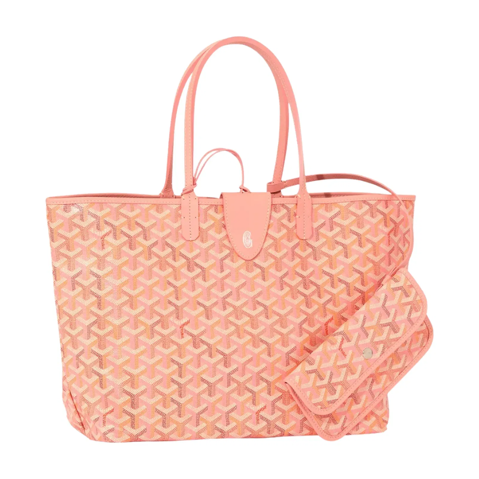 Goyard Saint Louis Pm Bag Multicoloured Multicoloured Powder Pink
