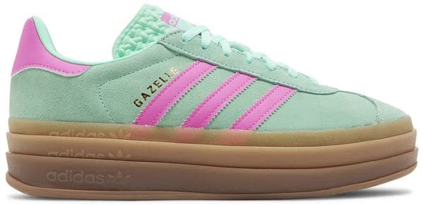 Wmns Gazelle Bold 'Pulse Mint Screaming Pink'