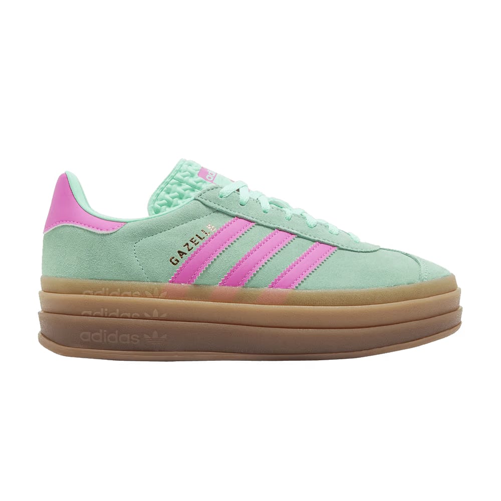 Wmns Gazelle Bold 'Pulse Mint Screaming Pink'