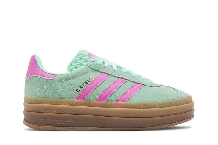Wmns Gazelle Bold 'Pulse Mint Screaming Pink'
