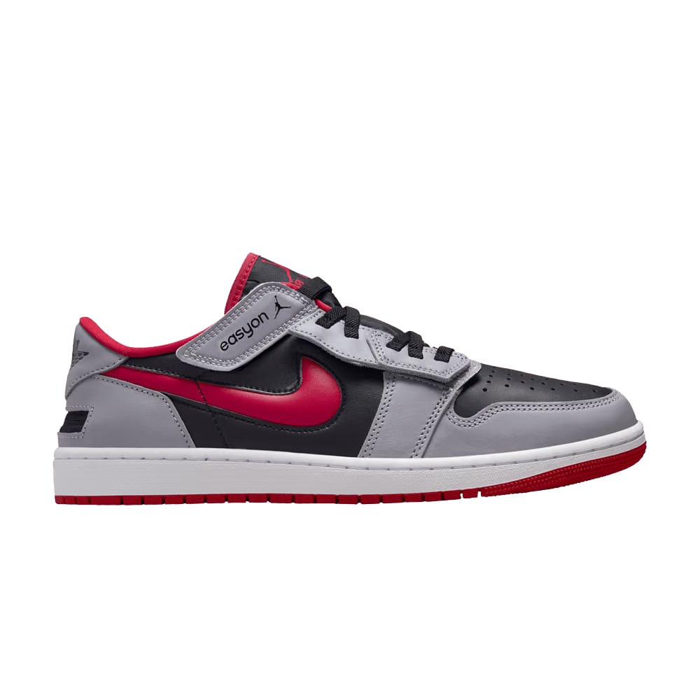 Air Jordan 1 Low FlyEase Cement Fire Red