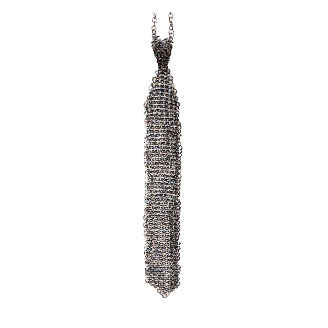 Sword Chainmail Armour Tie