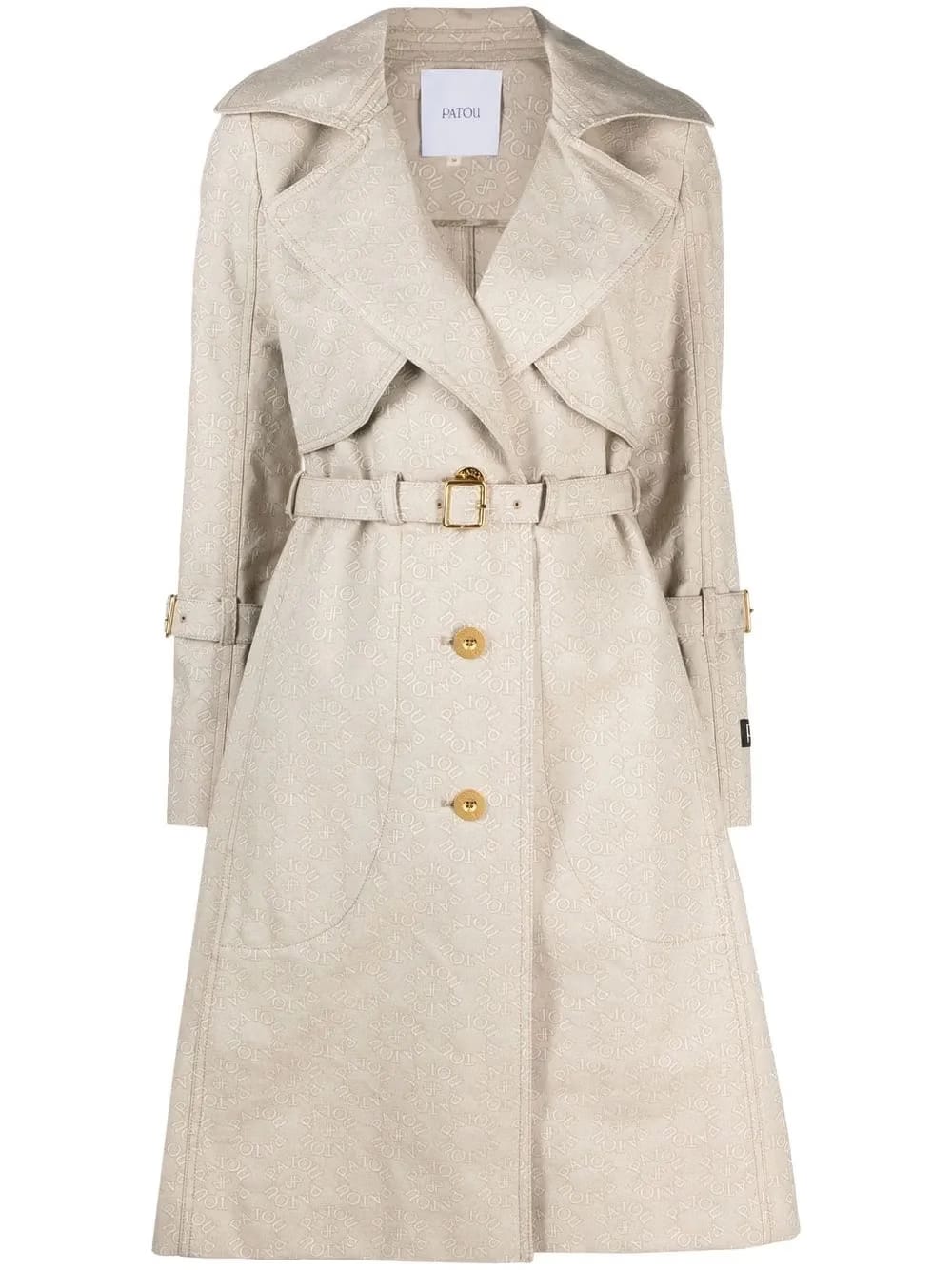 belted trench coat