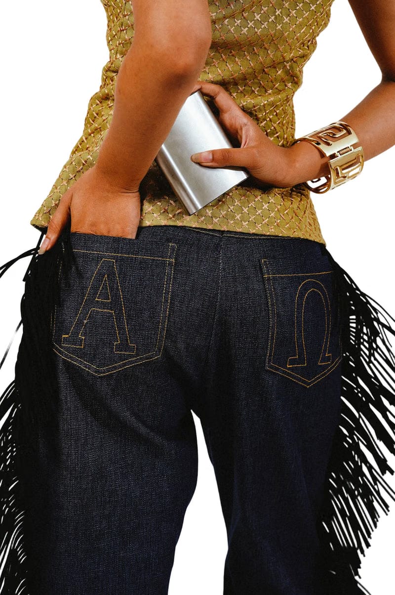 FRINGE WITH BENEFIT PANTS
