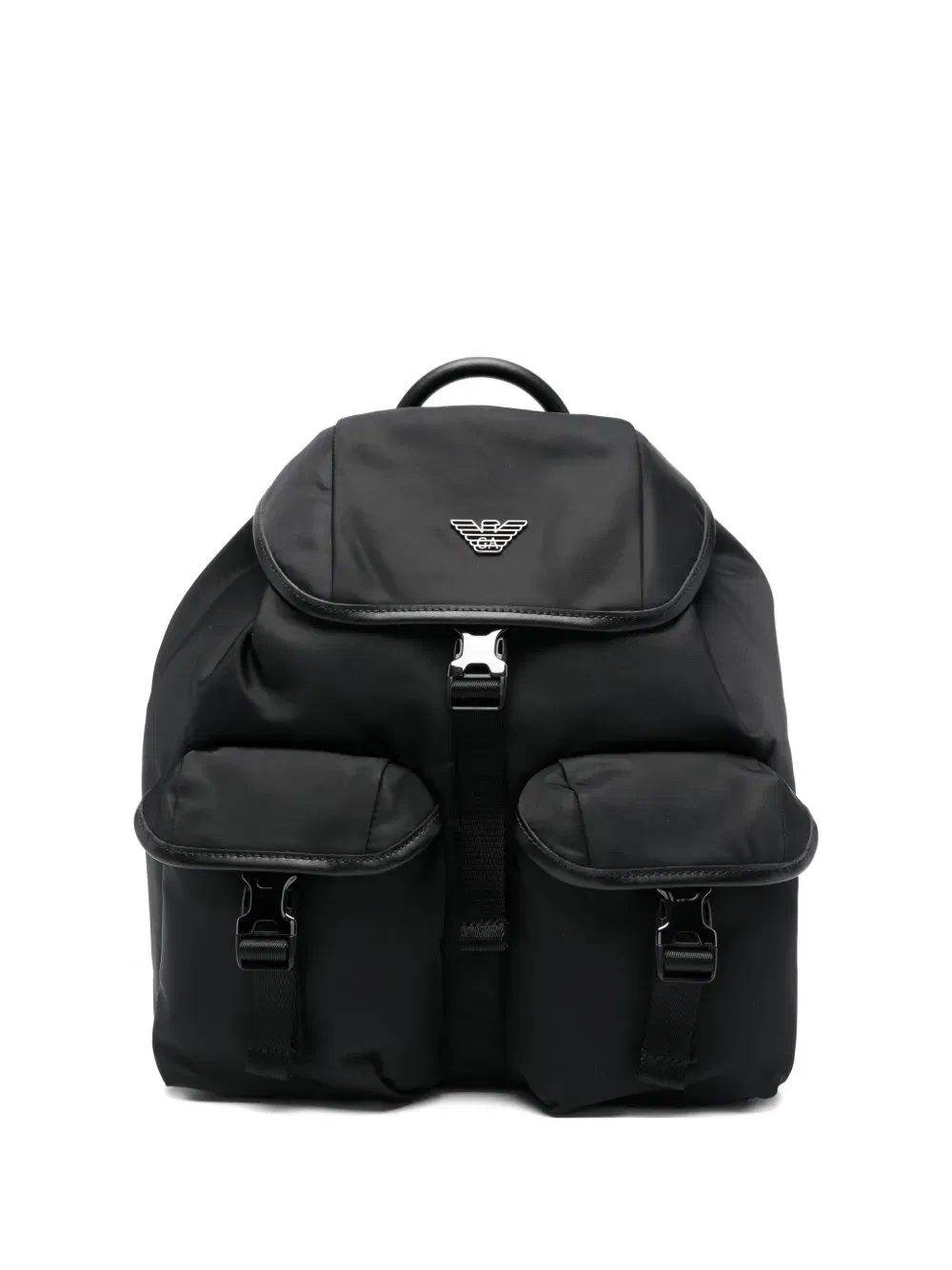 flap buckle backpack
