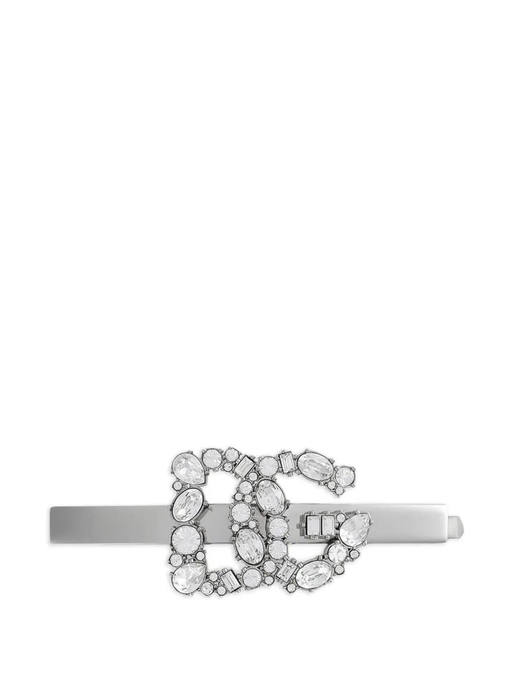 logo-embellished hair clip