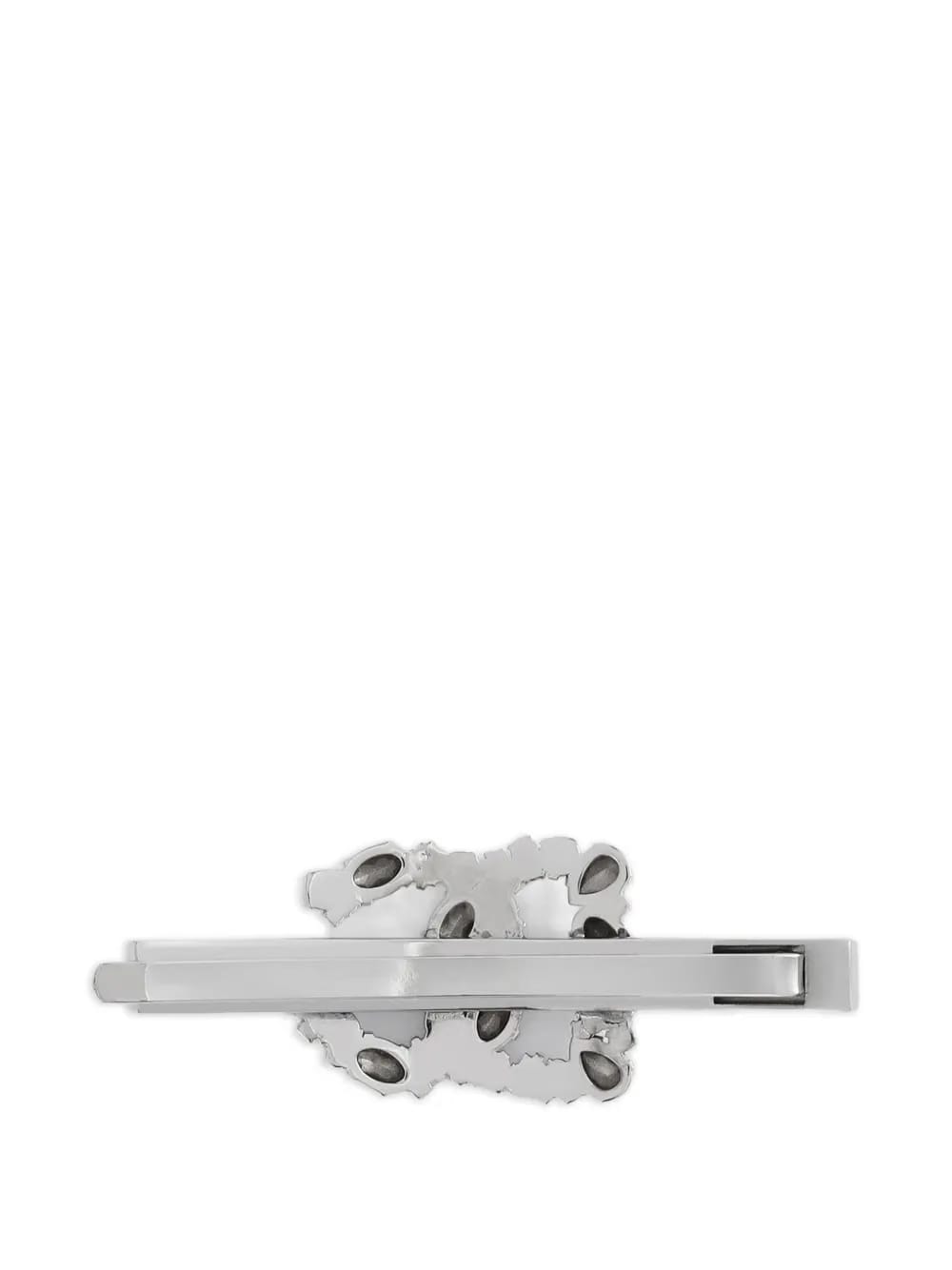 logo-embellished hair clip
