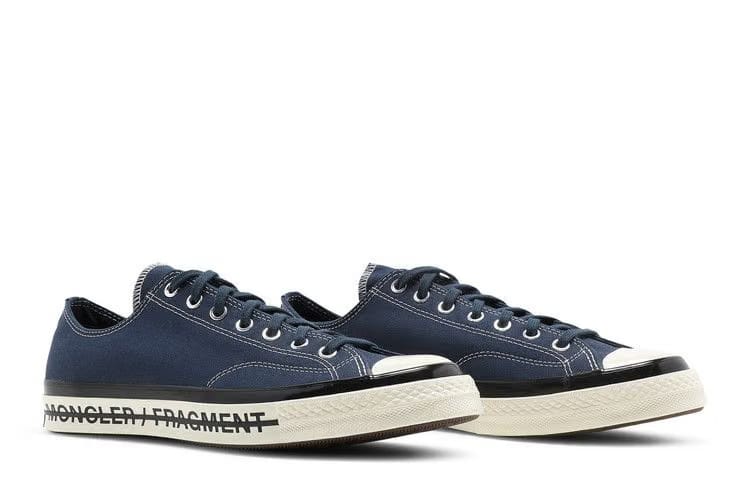 Fragment Design x Moncler x Chuck 70 Low Insignia Blue