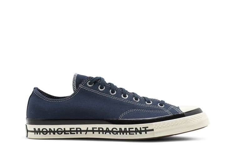 Fragment Design x Moncler x Chuck 70 Low Insignia Blue