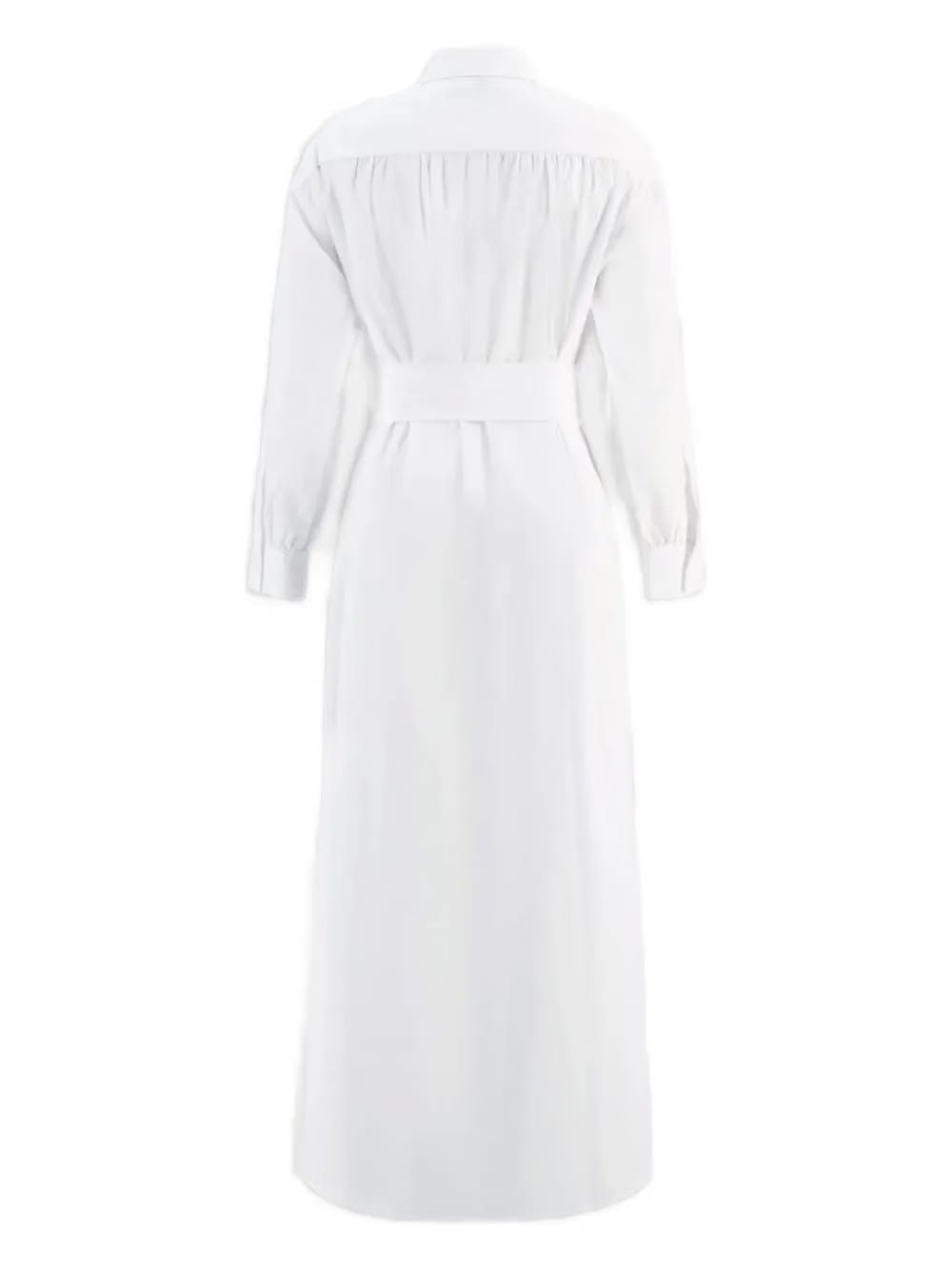 belted shirt dress