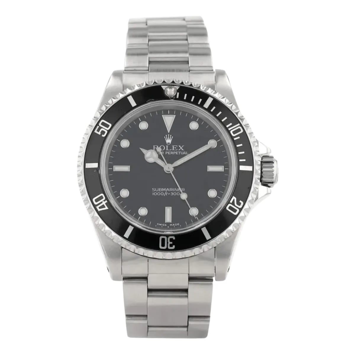 Rolex 2002 Submariner round case 40mm watch