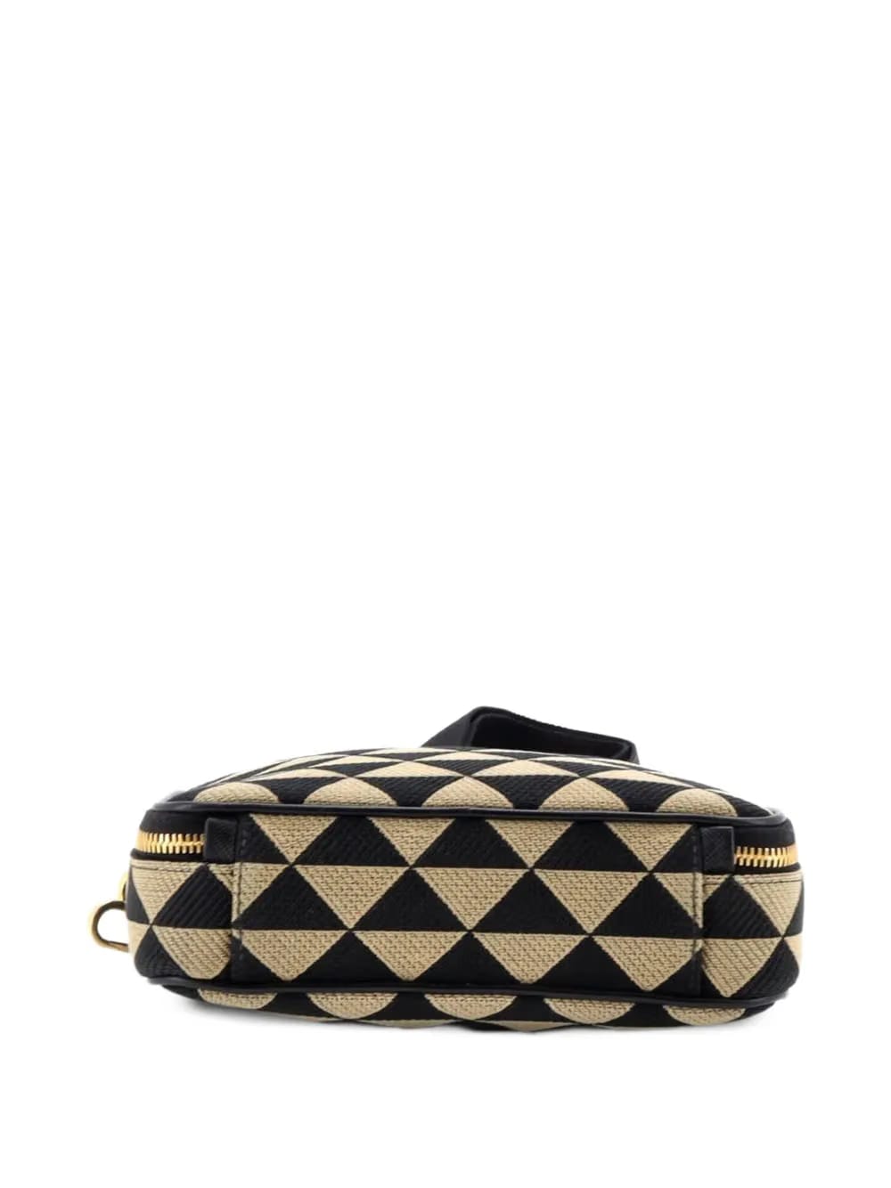 Symbole Zip Around Shoulder Bag Jacquard crossbody bag