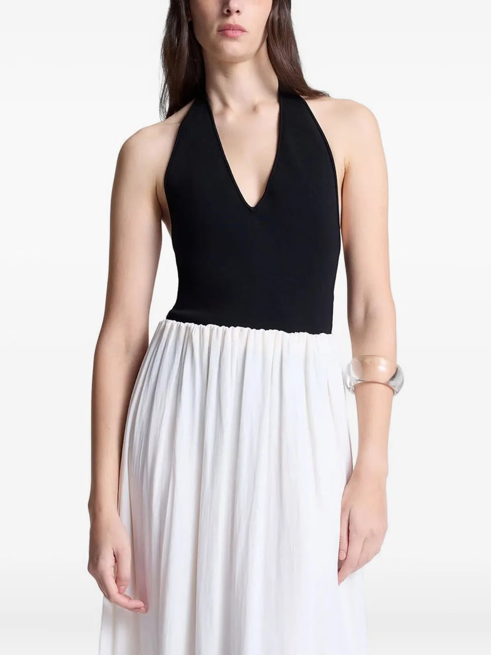 Lila halter-neck bodysuit