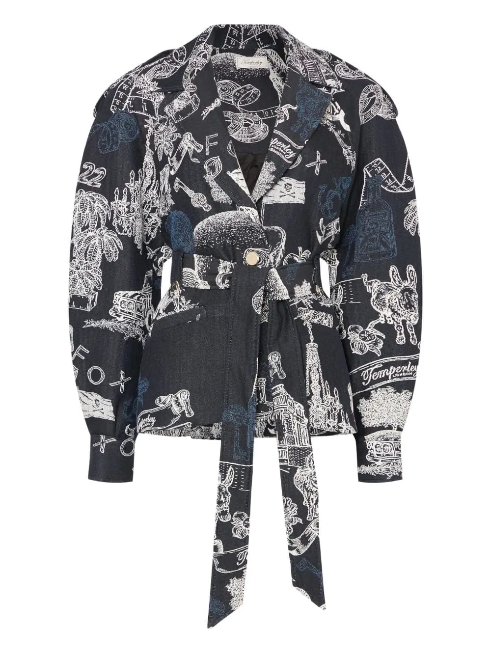 belted jacket