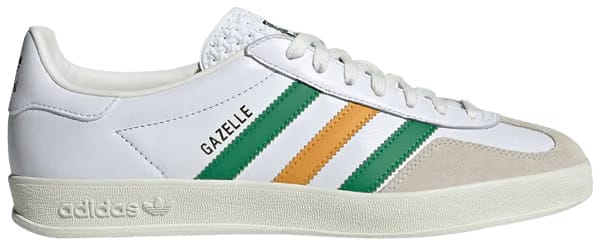 Gazelle White Green Preloved Yellow