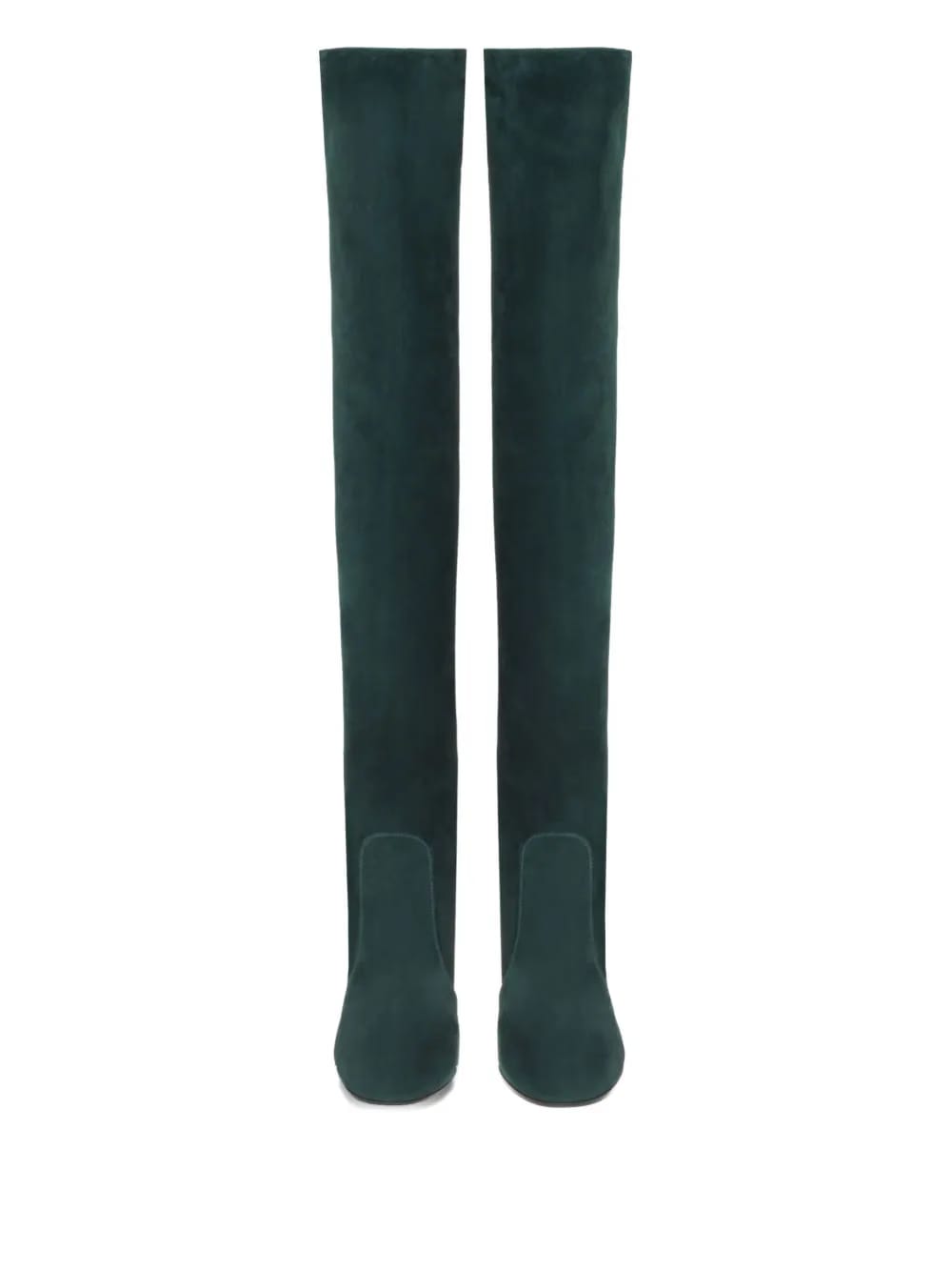 over-the-knee block-heel boots