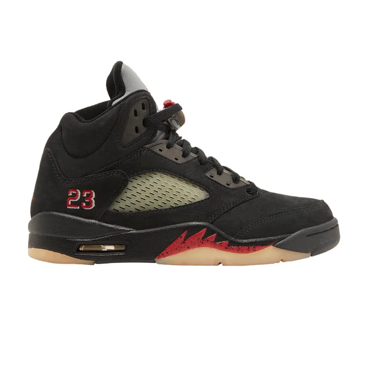 Wmns Air Jordan 5 Retro Gtx Off NoirFire RedBlackMuslin