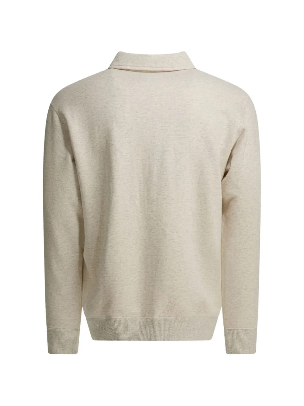 half-zip pocket sweatshirt