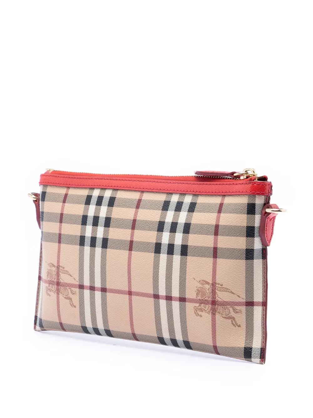 2000-2017 Haymarket Check Coated Canvas Peyton crossbody bag