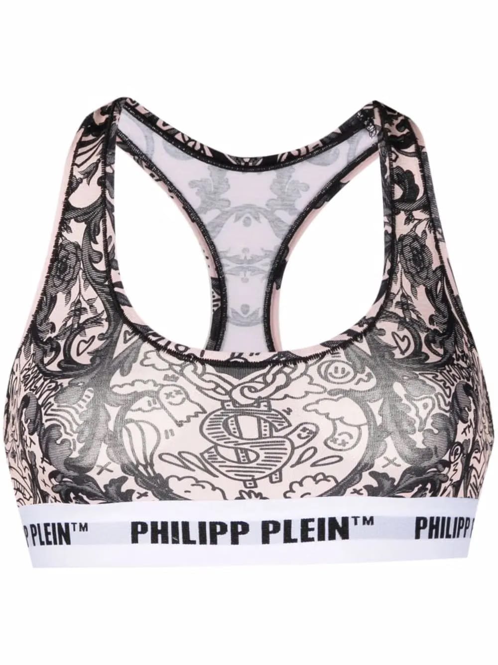 New Baroque print bra
