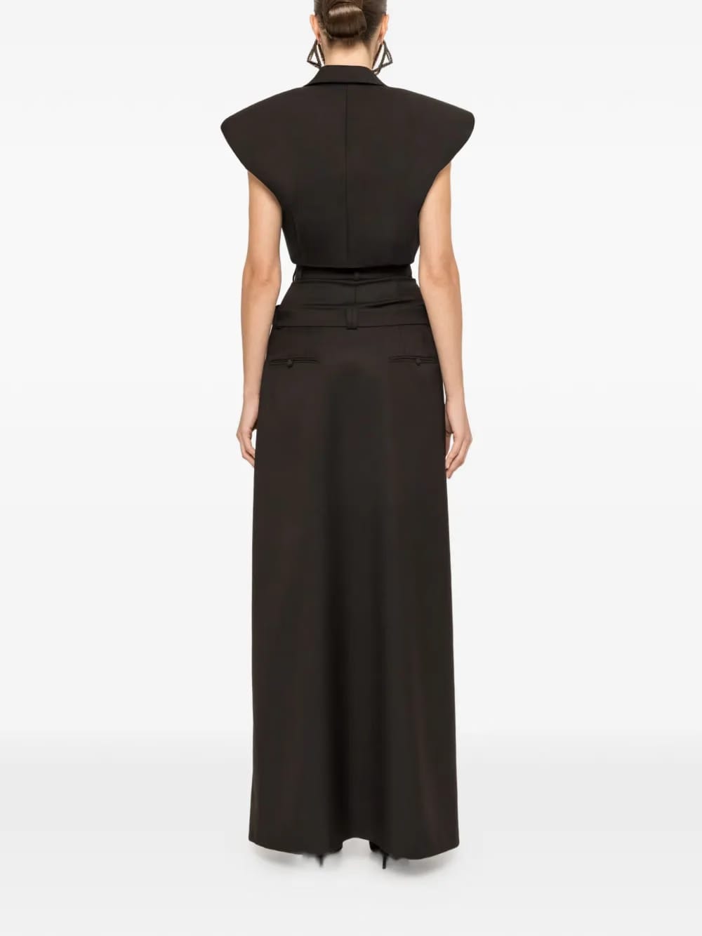 cropped waistcoat
