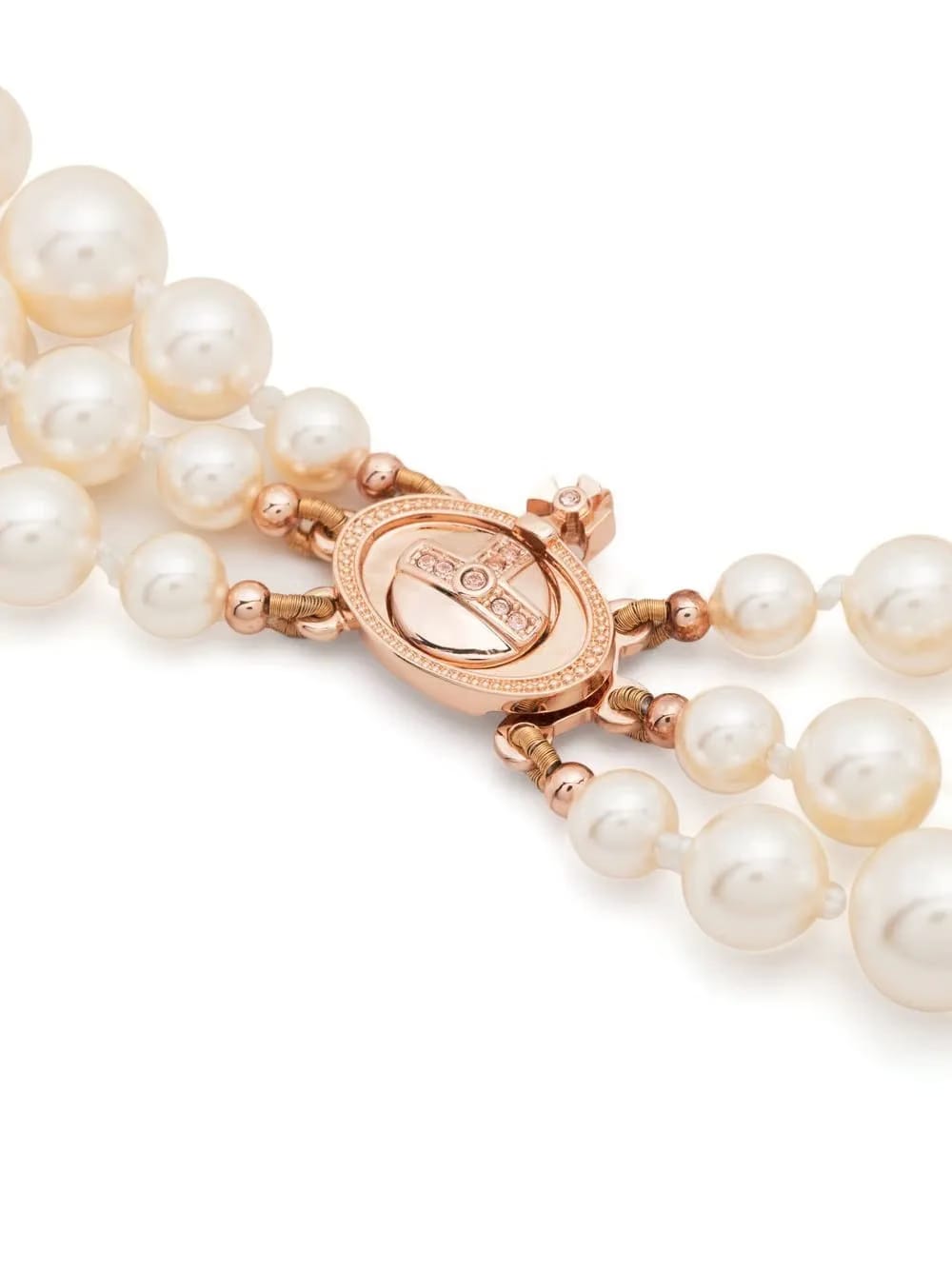 Messaline Orb three-row chocker