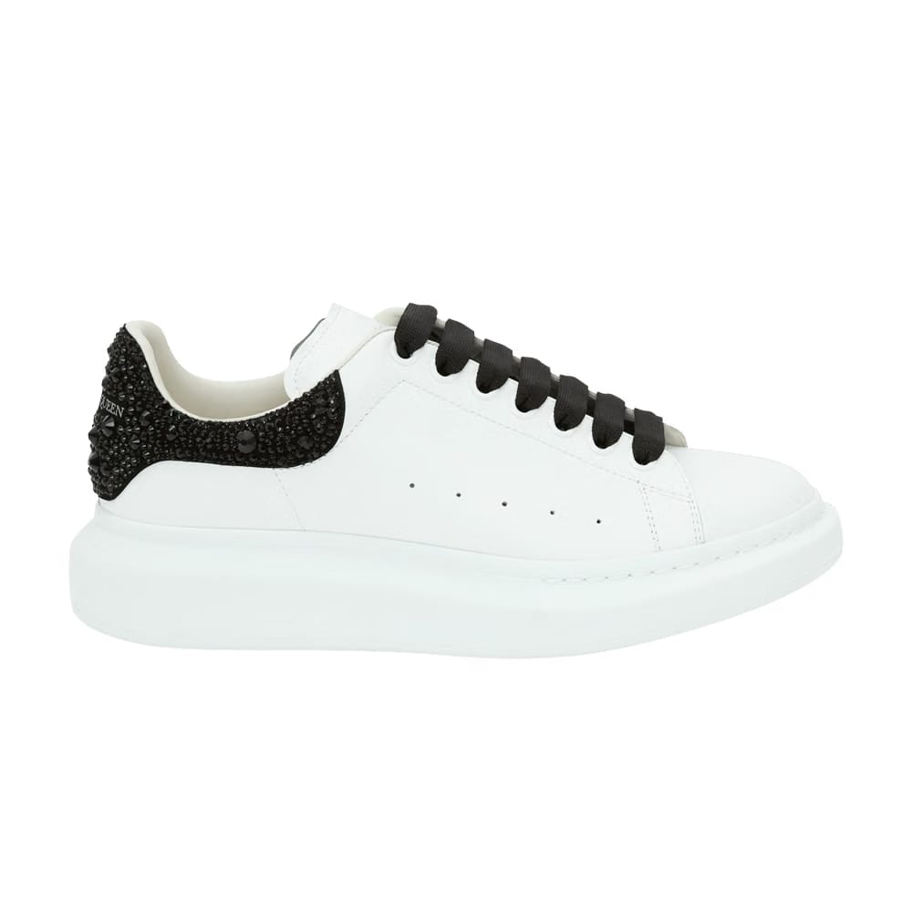 Alexander McQueen Oversized Sneaker Black Crystal