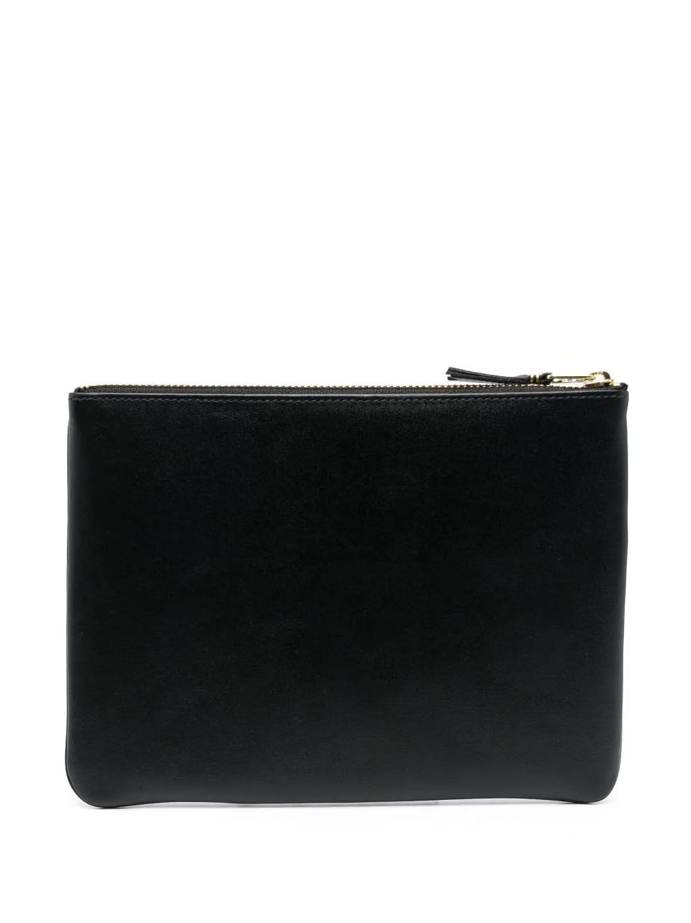 logo-detail leather wallet
