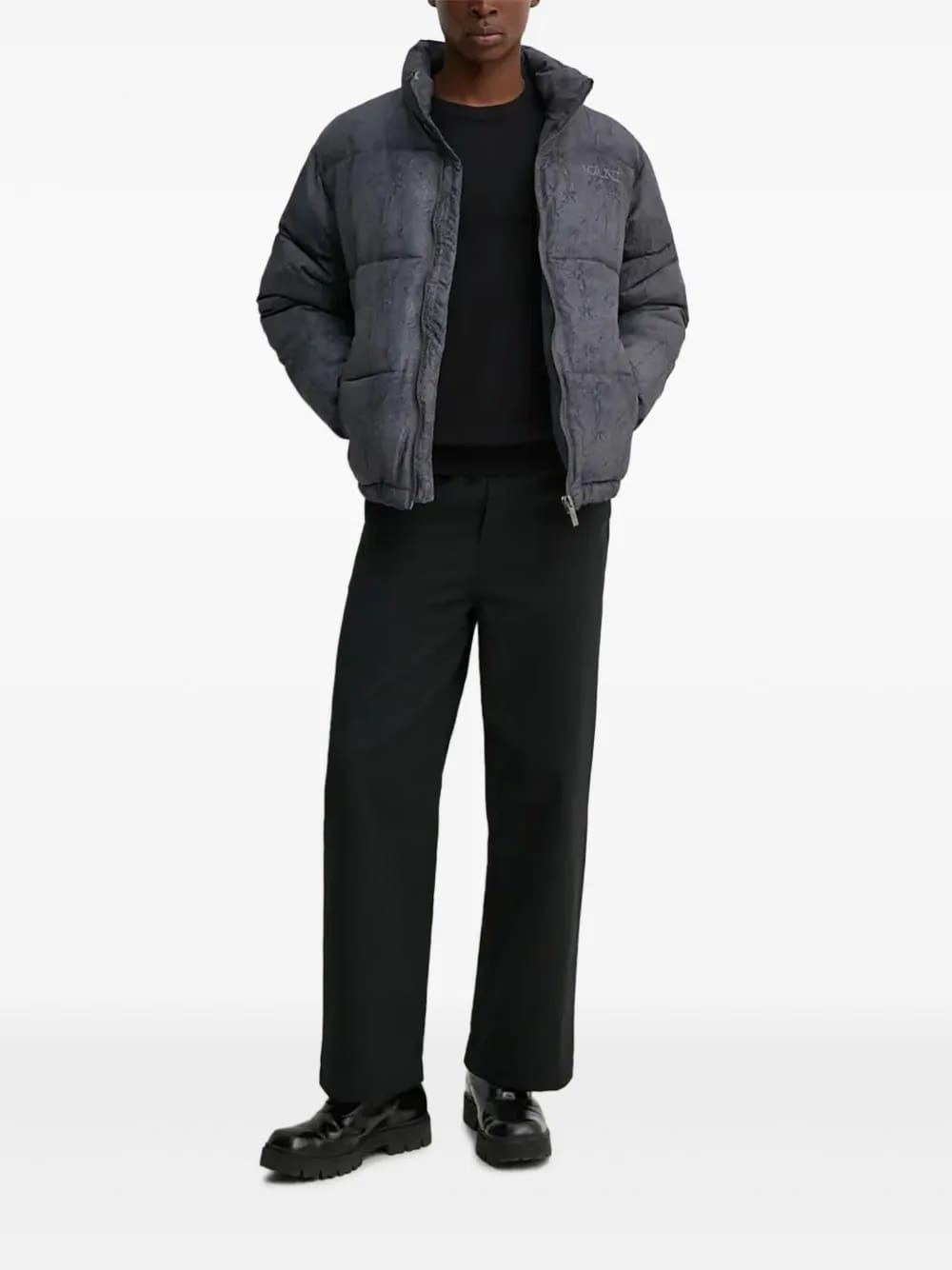 quilted puffer jacket