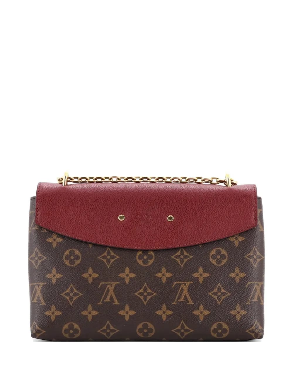 Saint Placide Handbag Monogram Canvas and Leather shoulder bag