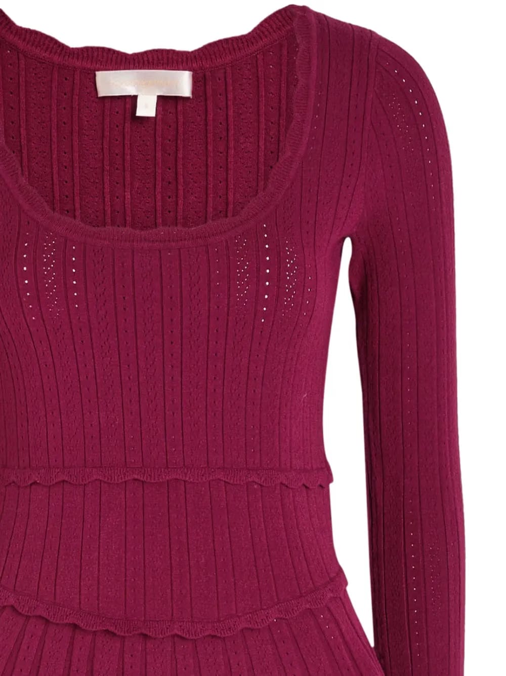 ribbed mini dress