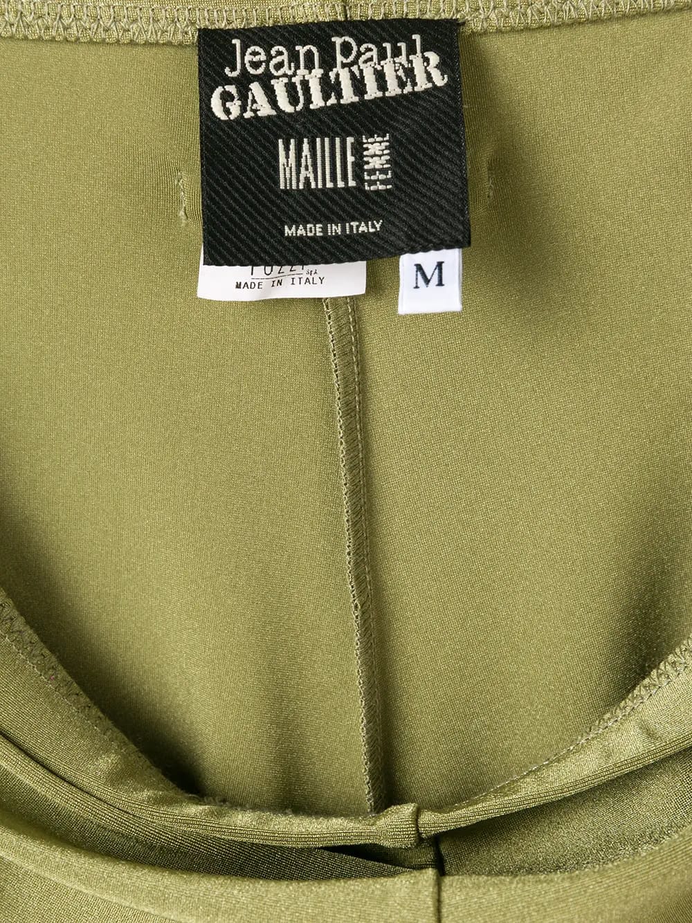 braided lateral trousers